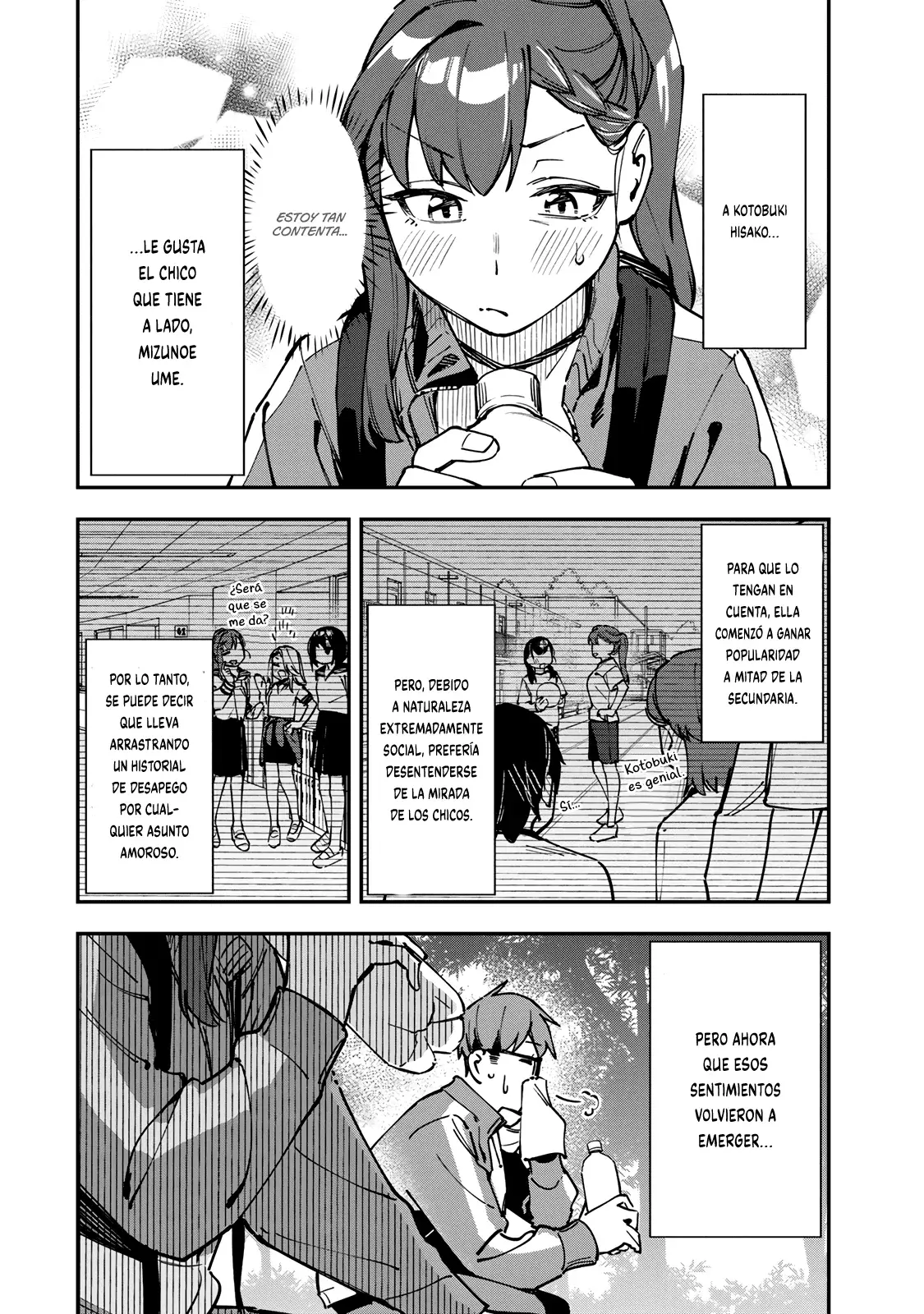 Seitokai ni mo Ana wa Aru! Capitulo 97: Conflicto de pensamientos y sentimientos página 3