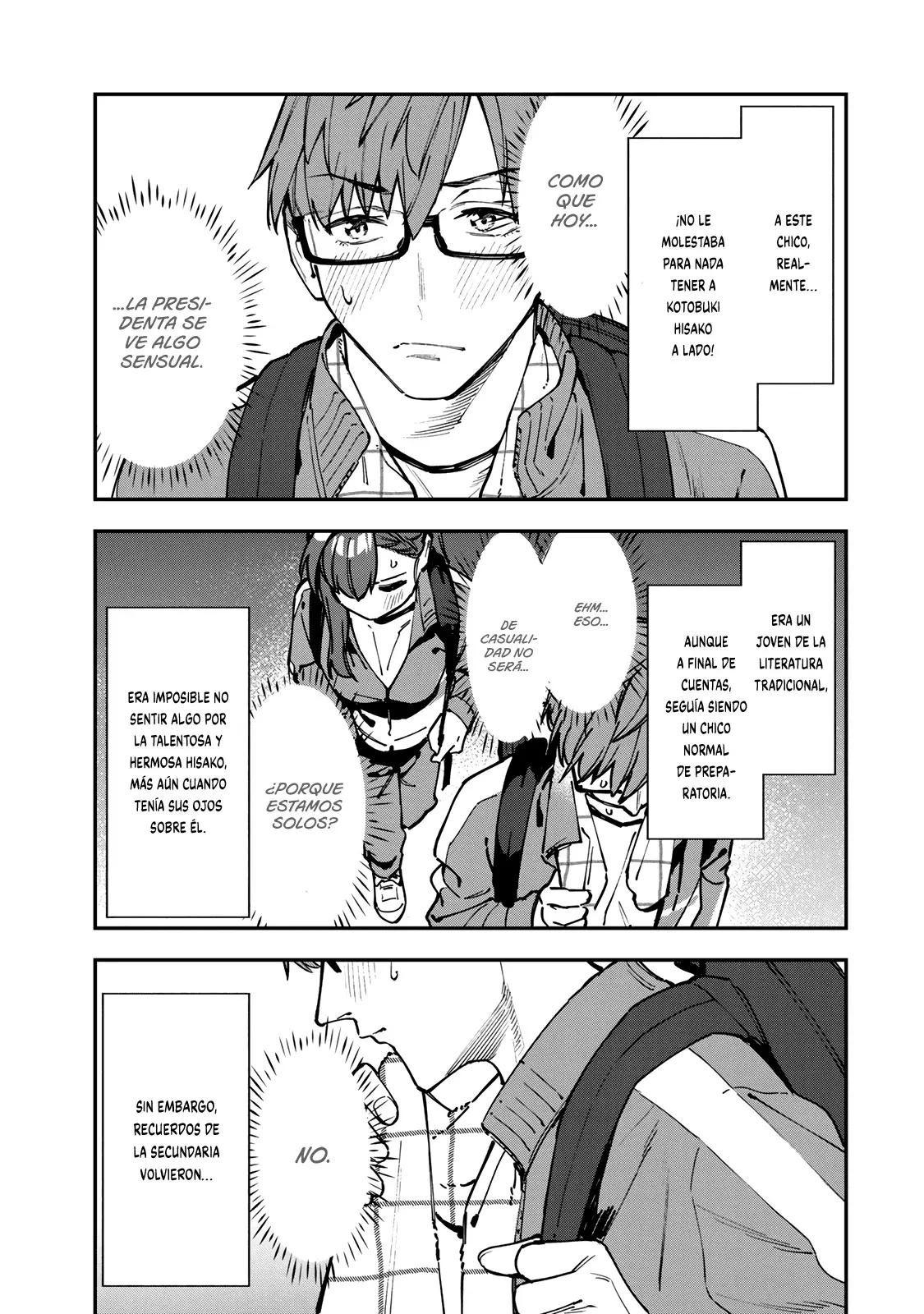 Seitokai ni mo Ana wa Aru! Capitulo 97: Conflicto de pensamientos y sentimientos página 6