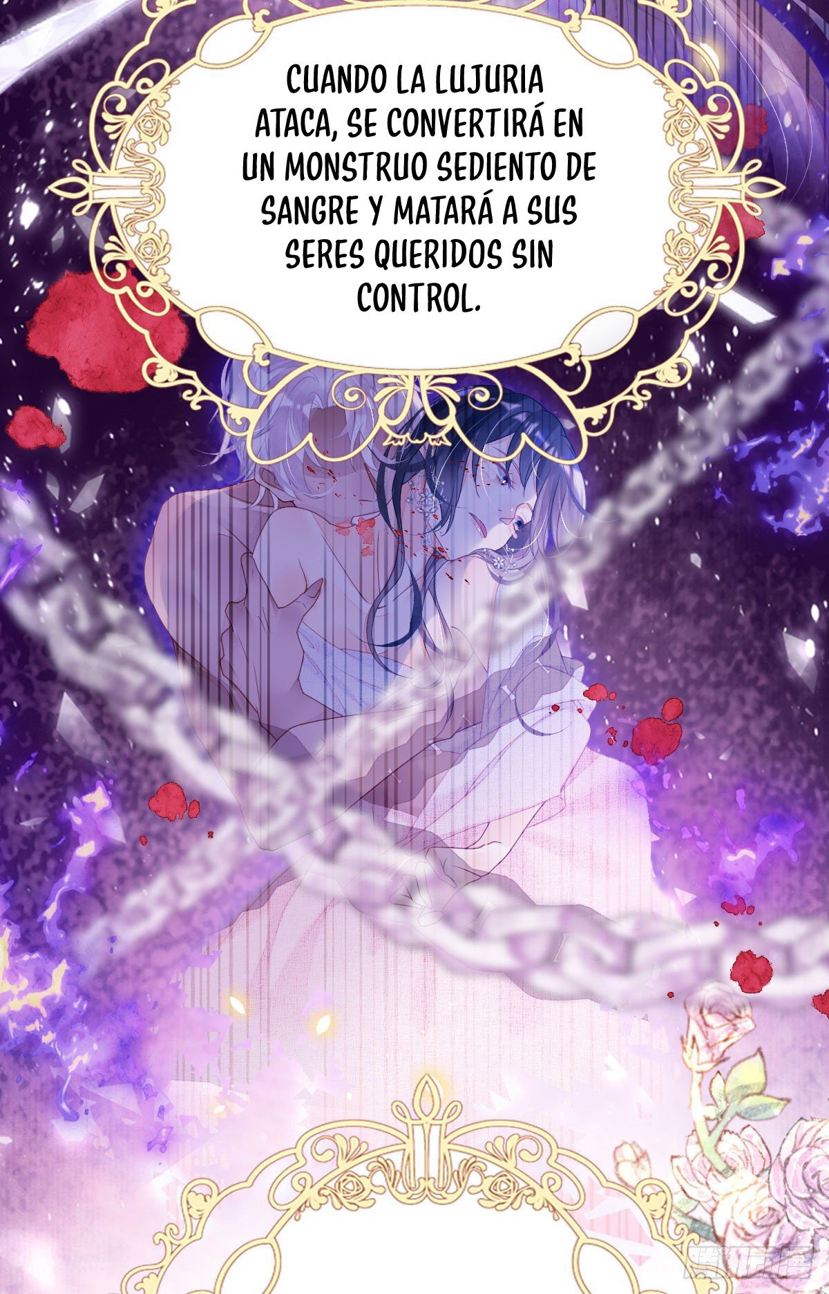 ¡No quiero ser la luz de la luna blanca del villano! Capitulo 1 página 34