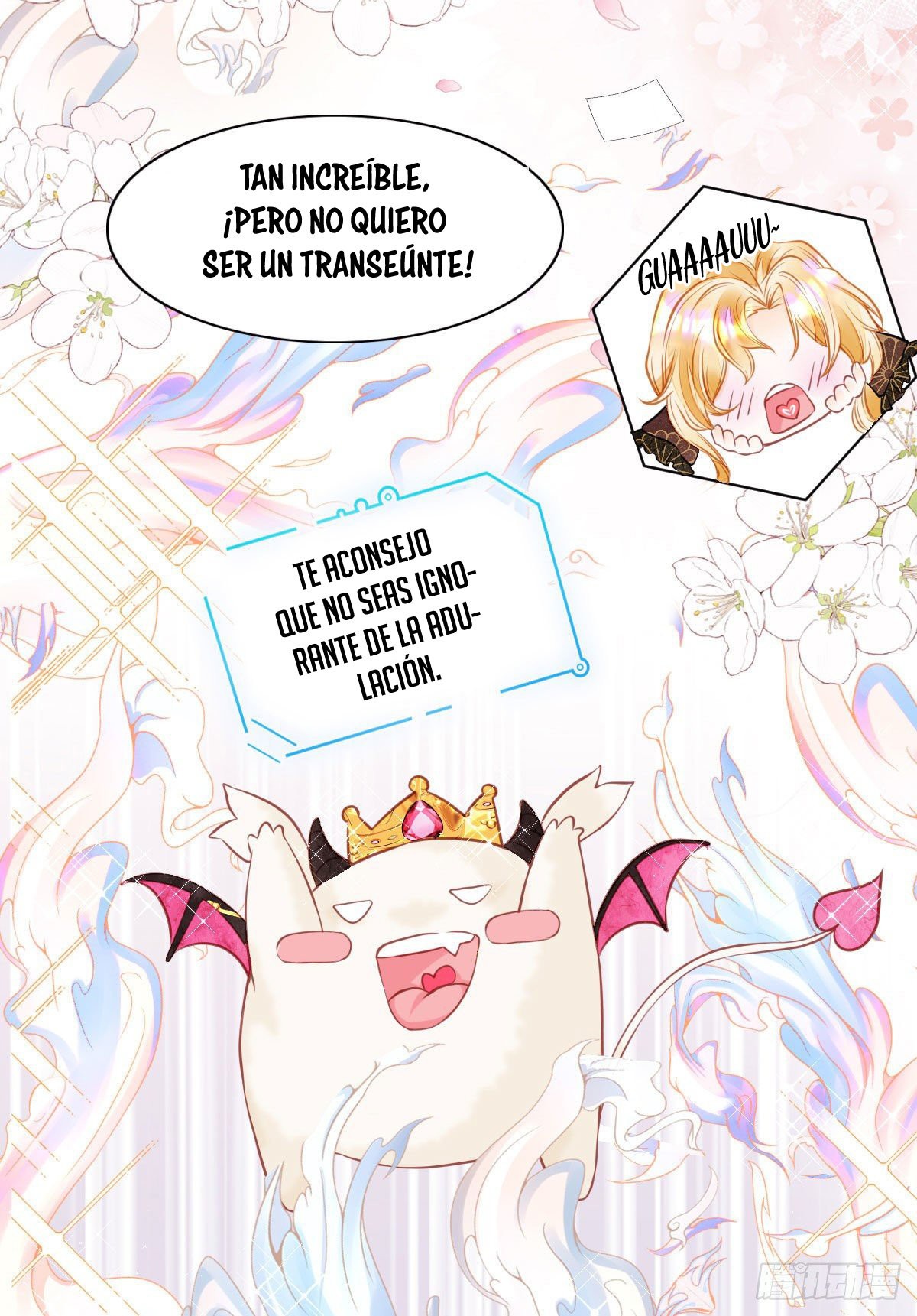 ¡No quiero ser la luz de la luna blanca del villano! Capitulo 1 página 44