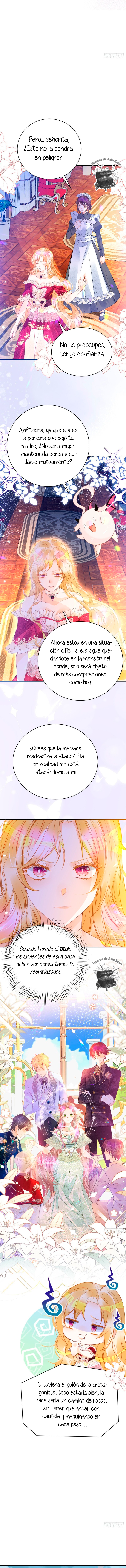¡No quiero ser la luz de la luna blanca del villano! Capitulo 11 página 8