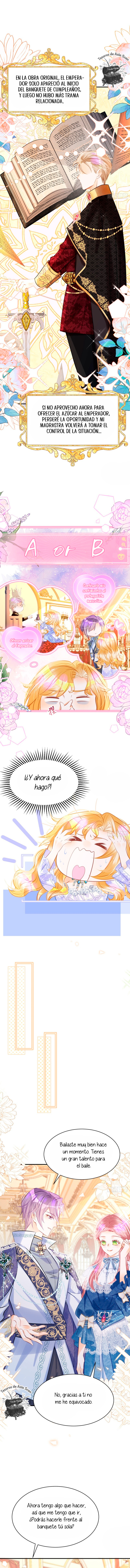 ¡No quiero ser la luz de la luna blanca del villano! Capitulo 17 página 4