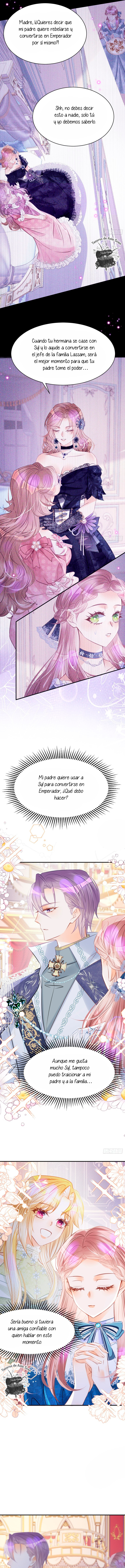 ¡No quiero ser la luz de la luna blanca del villano! Capitulo 17 página 6