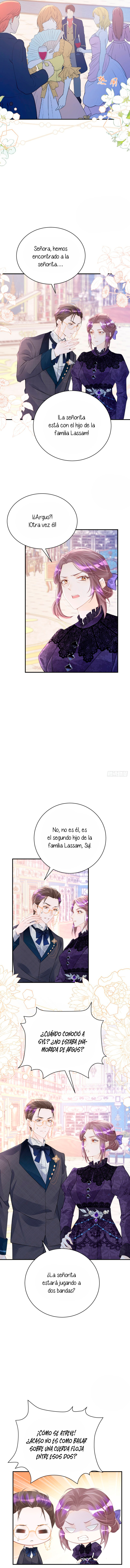 ¡No quiero ser la luz de la luna blanca del villano! Capitulo 18 página 7