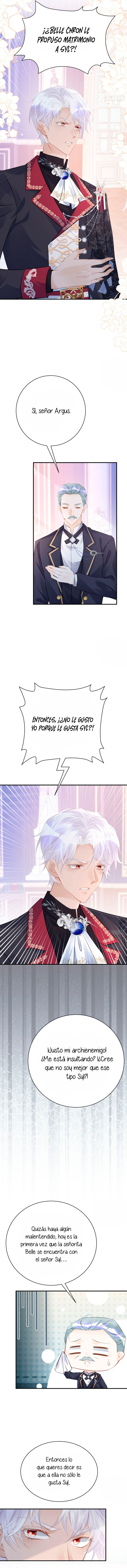 ¡No quiero ser la luz de la luna blanca del villano! Capitulo 18 página 9
