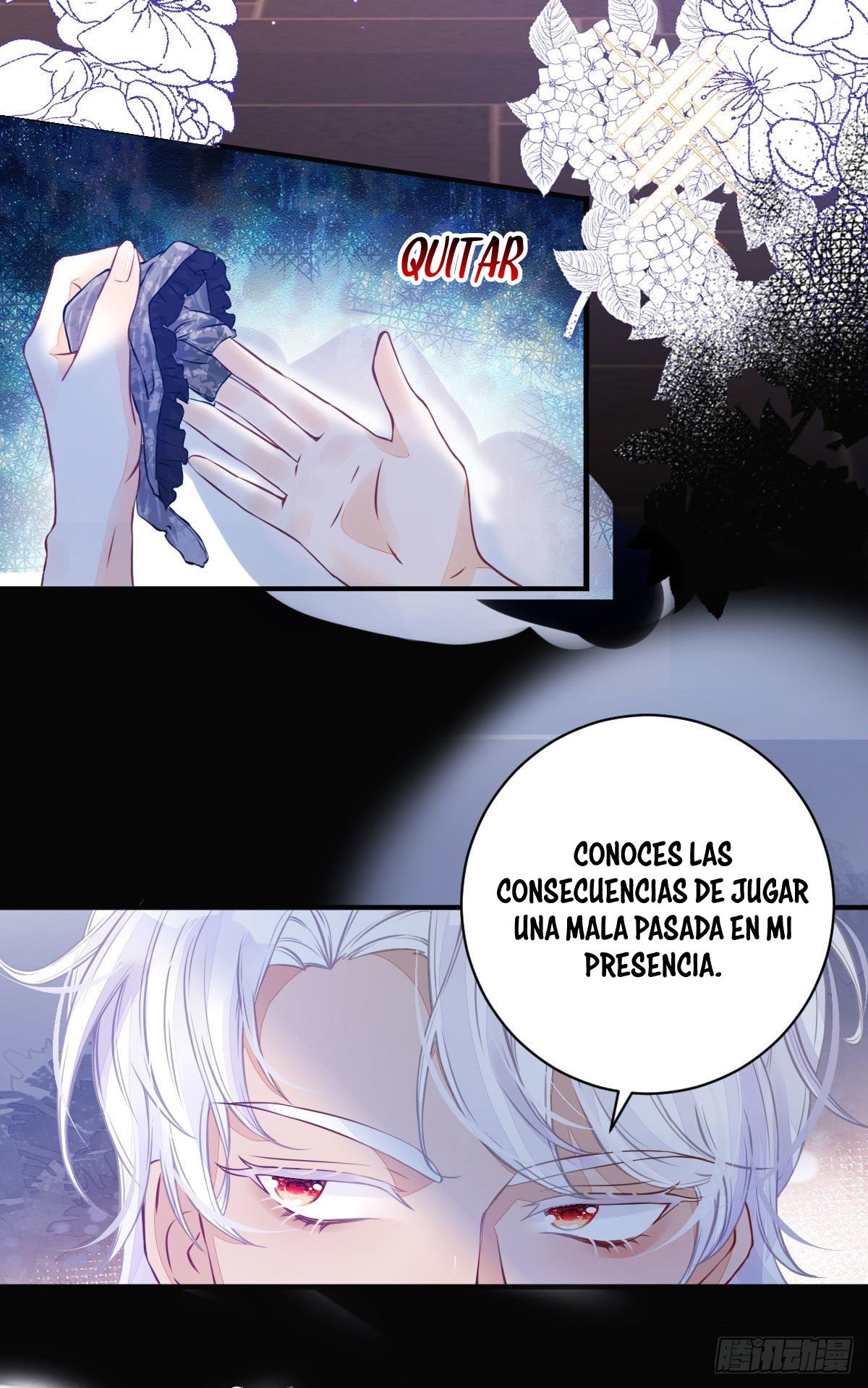¡No quiero ser la luz de la luna blanca del villano! Capitulo 2 página 12