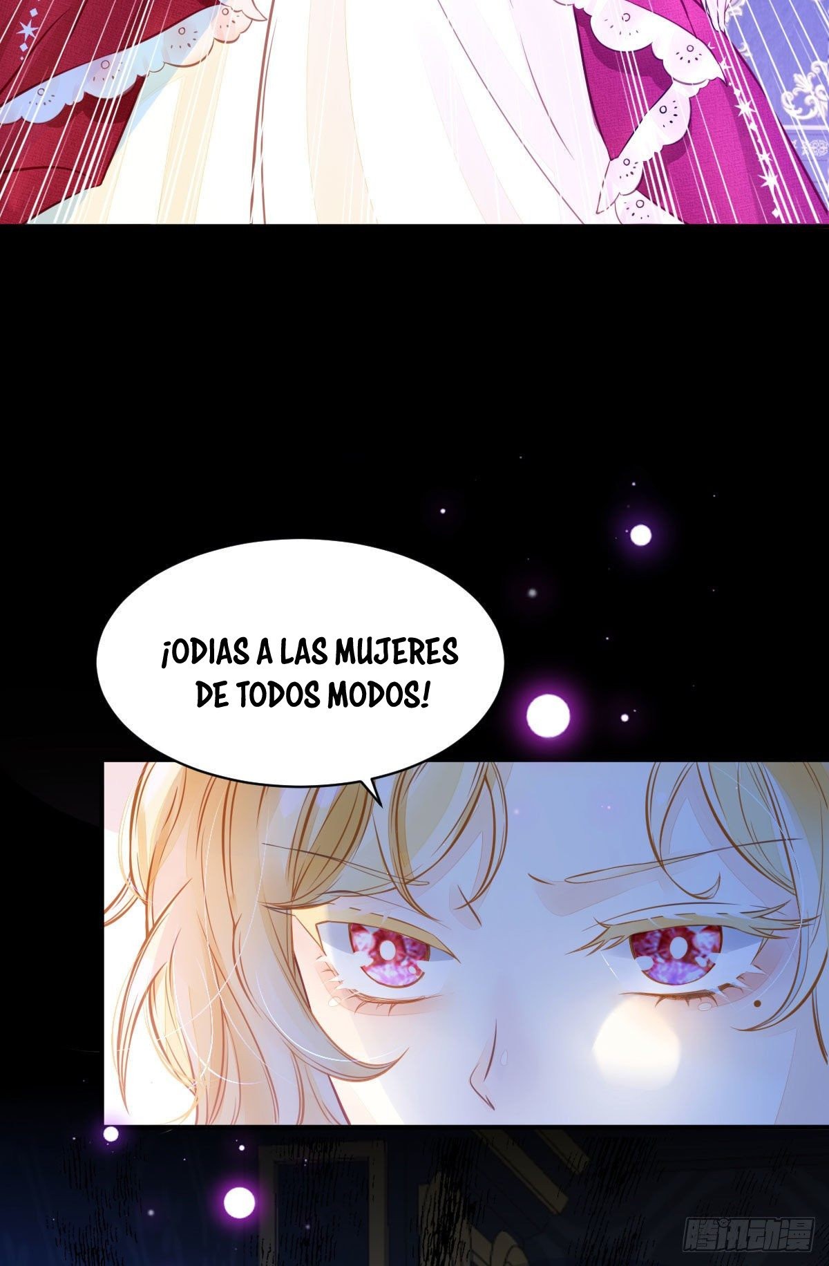 ¡No quiero ser la luz de la luna blanca del villano! Capitulo 2 página 17