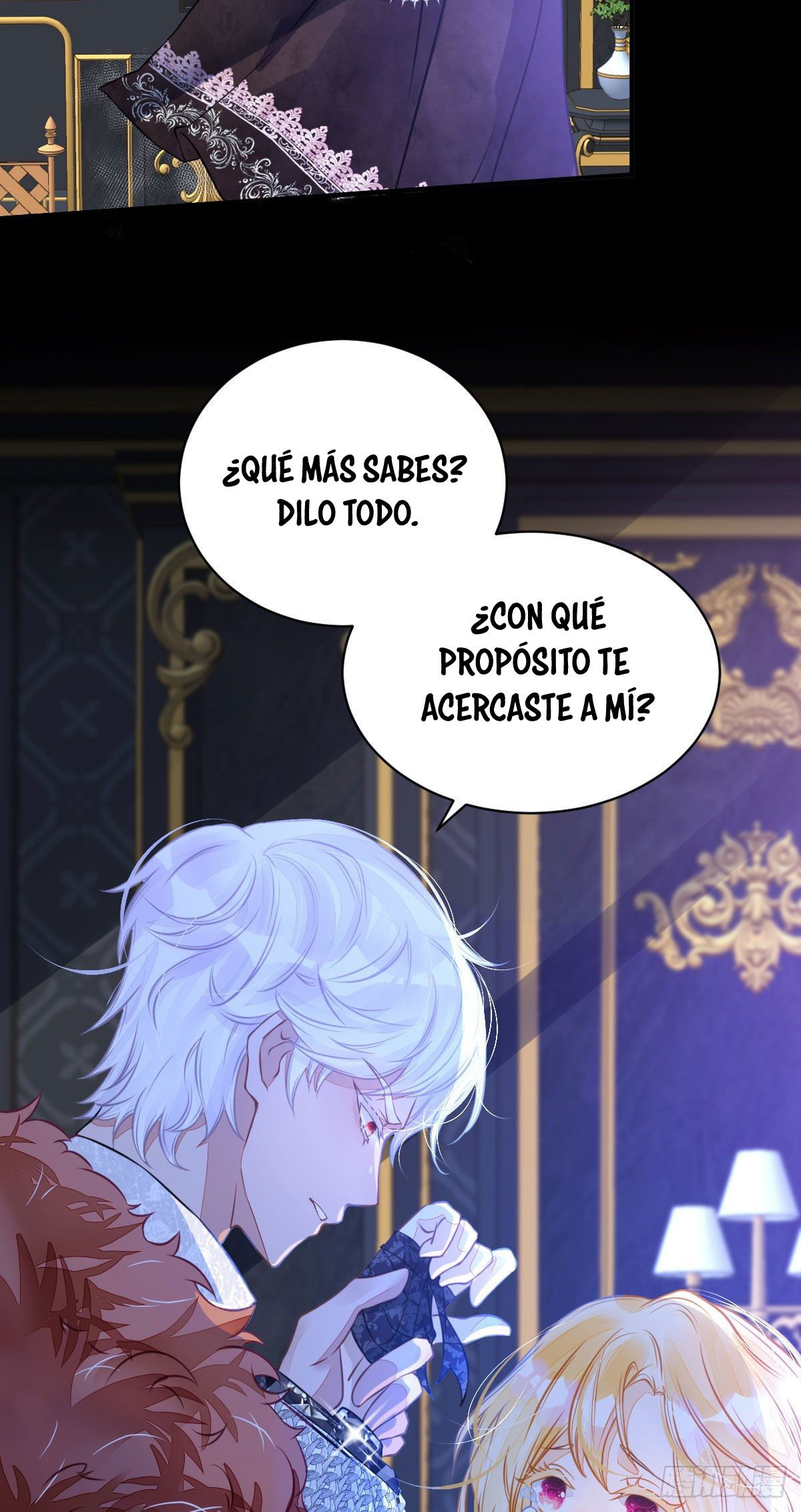 ¡No quiero ser la luz de la luna blanca del villano! Capitulo 2 página 29