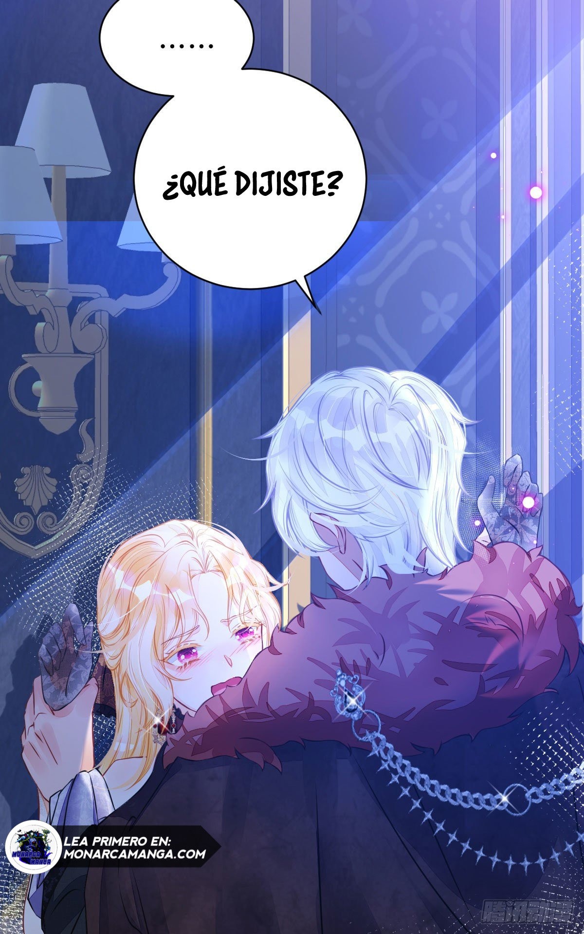 ¡No quiero ser la luz de la luna blanca del villano! Capitulo 2 página 5