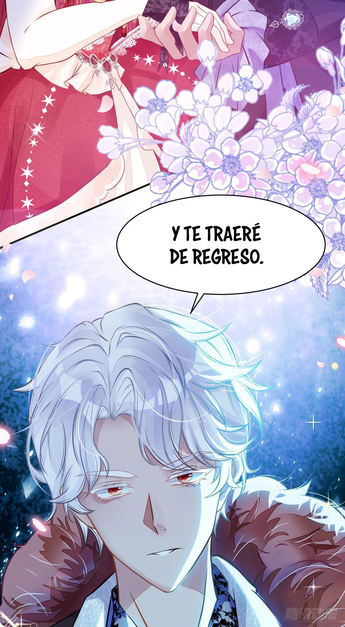 ¡No quiero ser la luz de la luna blanca del villano! Capitulo 2 página 54