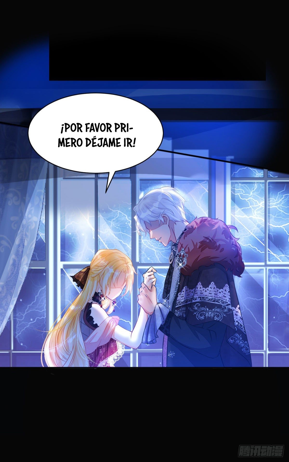 ¡No quiero ser la luz de la luna blanca del villano! Capitulo 2 página 7