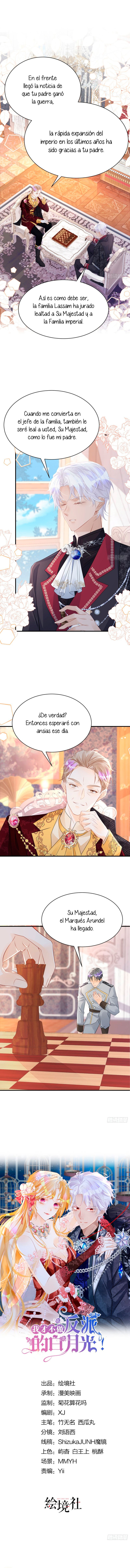 ¡No quiero ser la luz de la luna blanca del villano! Capitulo 22 página 2