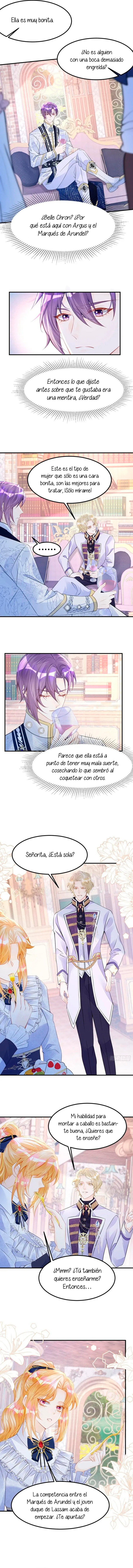 ¡No quiero ser la luz de la luna blanca del villano! Capitulo 26 página 5