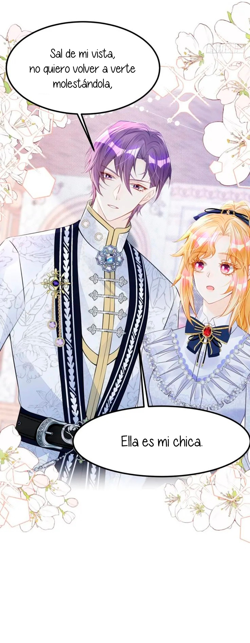 ¡No quiero ser la luz de la luna blanca del villano! Capitulo 26 página 8