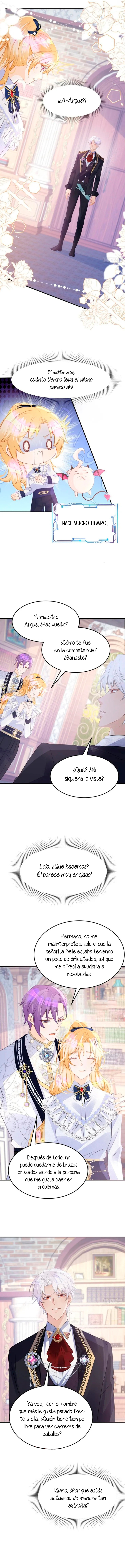 ¡No quiero ser la luz de la luna blanca del villano! Capitulo 27 página 6