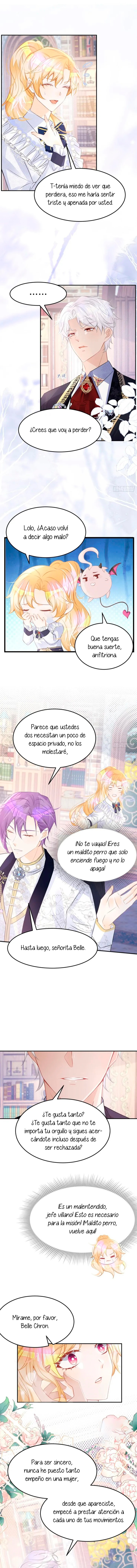 ¡No quiero ser la luz de la luna blanca del villano! Capitulo 27 página 7