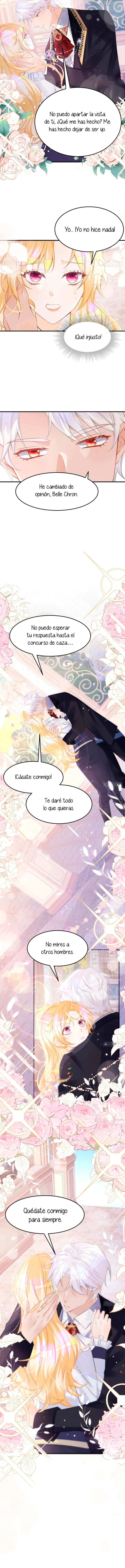 ¡No quiero ser la luz de la luna blanca del villano! Capitulo 27 página 8