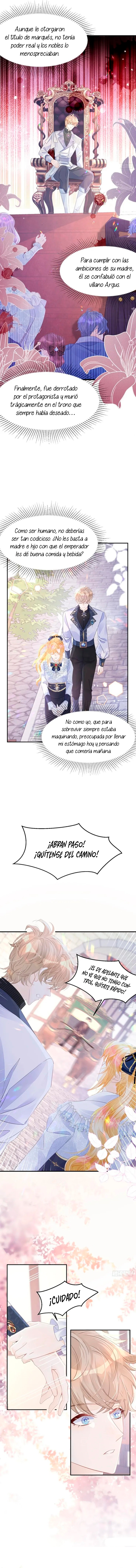 ¡No quiero ser la luz de la luna blanca del villano! Capitulo 28 página 7