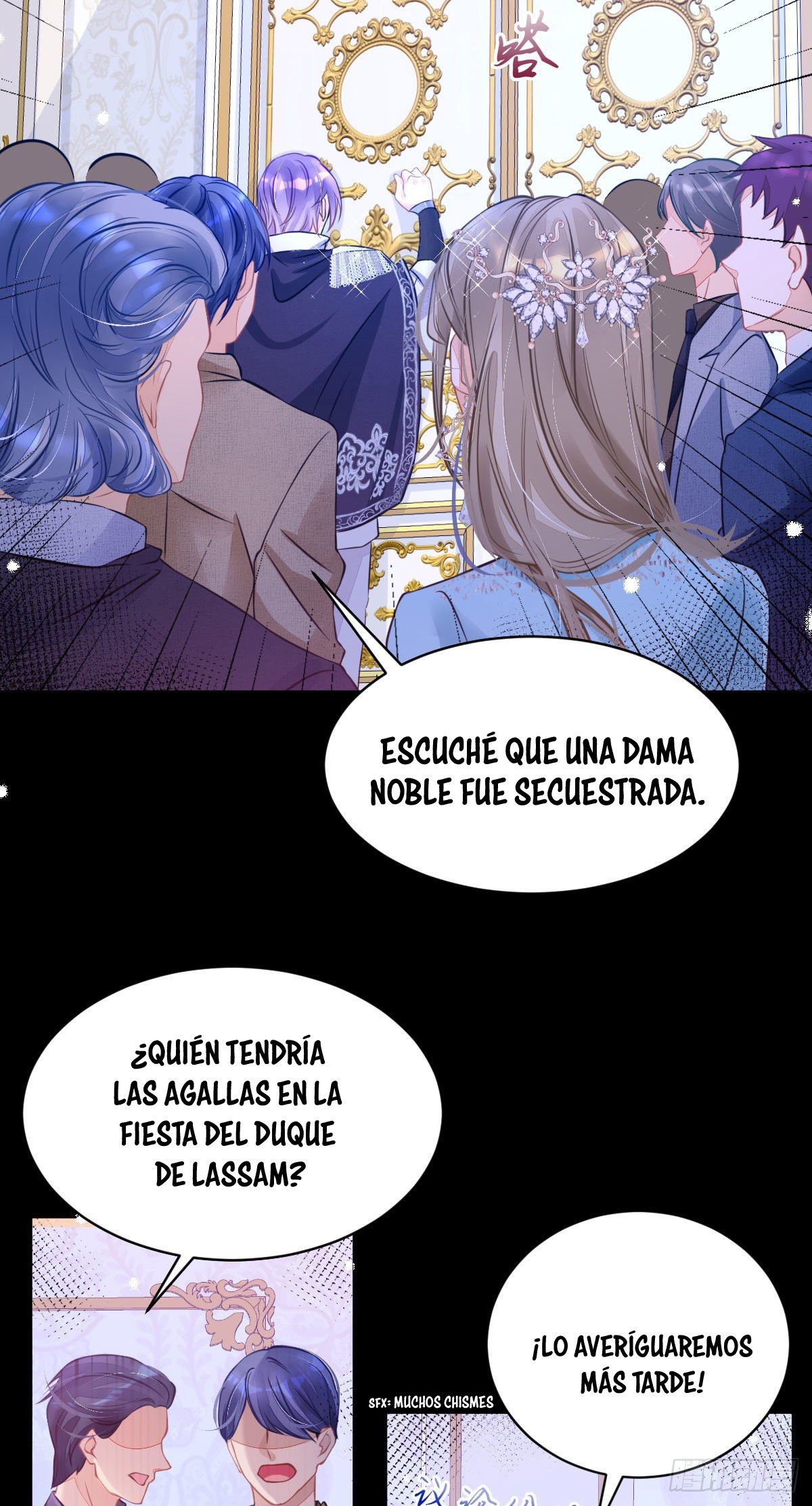 ¡No quiero ser la luz de la luna blanca del villano! Capitulo 3 página 17