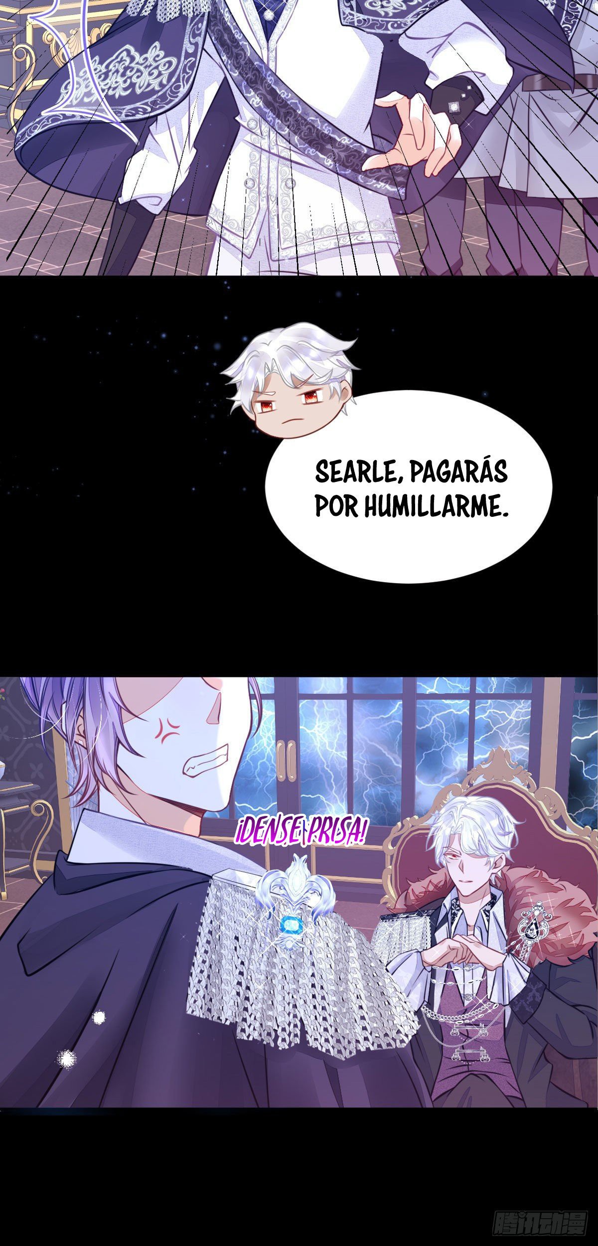 ¡No quiero ser la luz de la luna blanca del villano! Capitulo 3 página 26