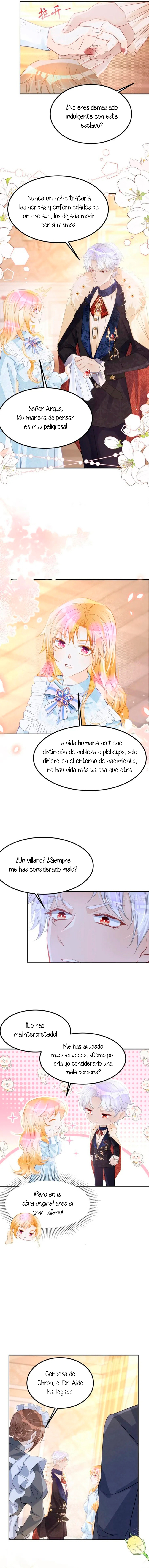 ¡No quiero ser la luz de la luna blanca del villano! Capitulo 33 página 4