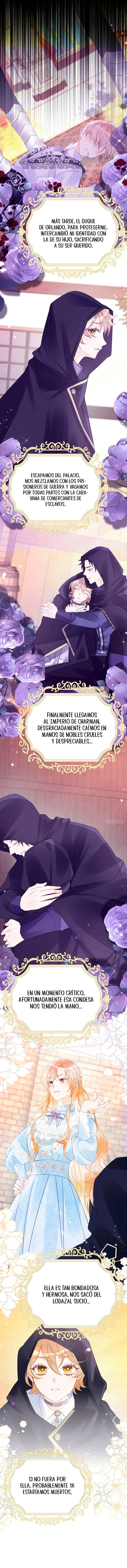 ¡No quiero ser la luz de la luna blanca del villano! Capitulo 35 página 4