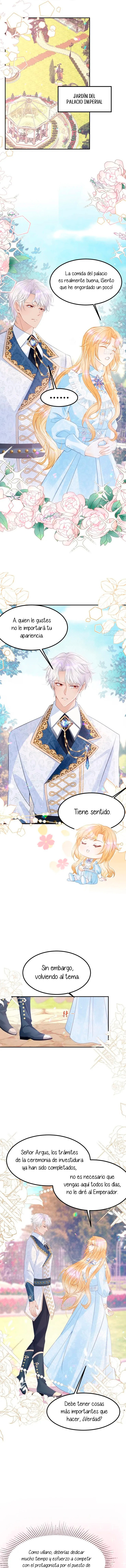 ¡No quiero ser la luz de la luna blanca del villano! Capitulo 35 página 8