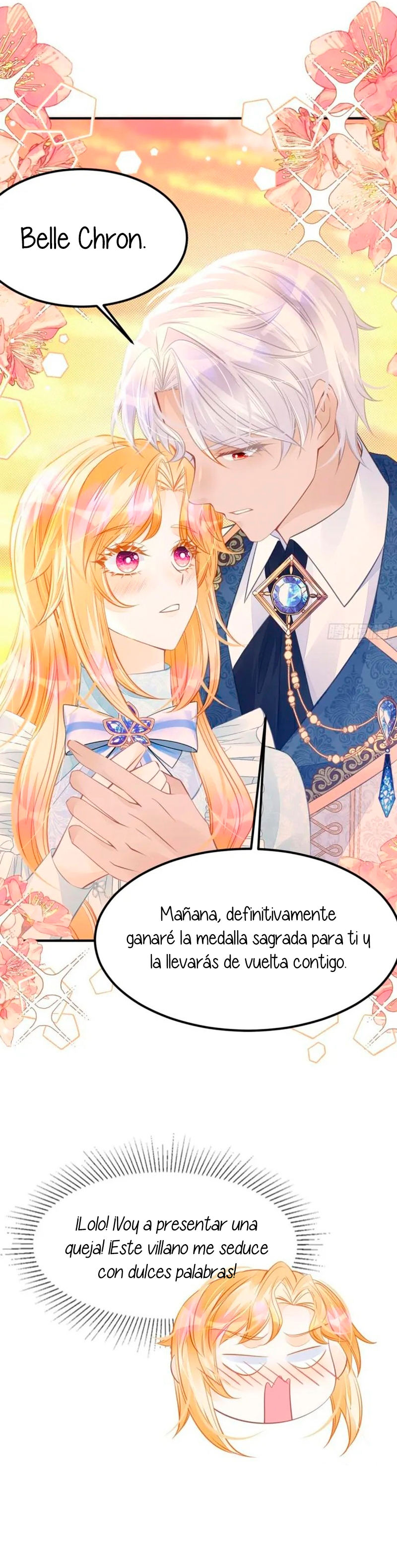 ¡No quiero ser la luz de la luna blanca del villano! Capitulo 36 página 10