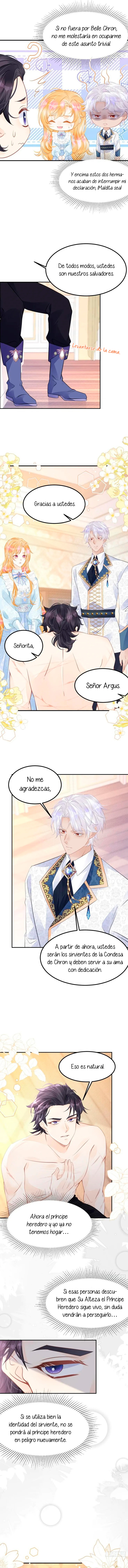 ¡No quiero ser la luz de la luna blanca del villano! Capitulo 36 página 5