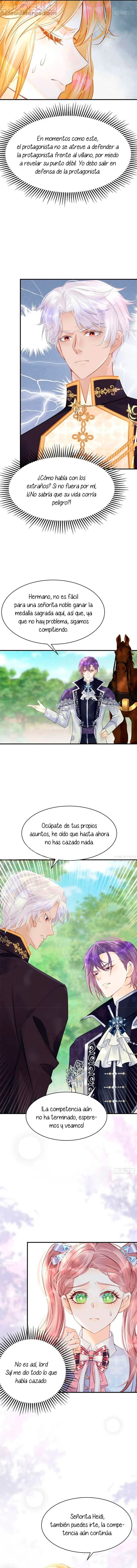¡No quiero ser la luz de la luna blanca del villano! Capitulo 39 página 4
