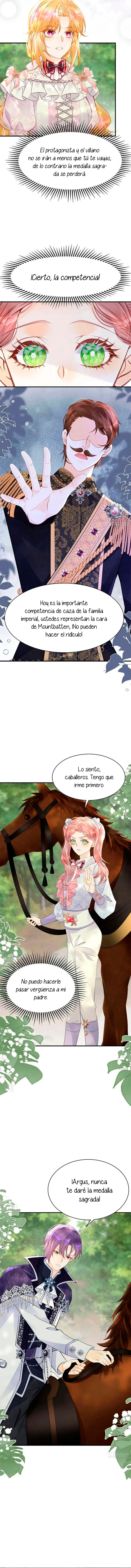 ¡No quiero ser la luz de la luna blanca del villano! Capitulo 39 página 5