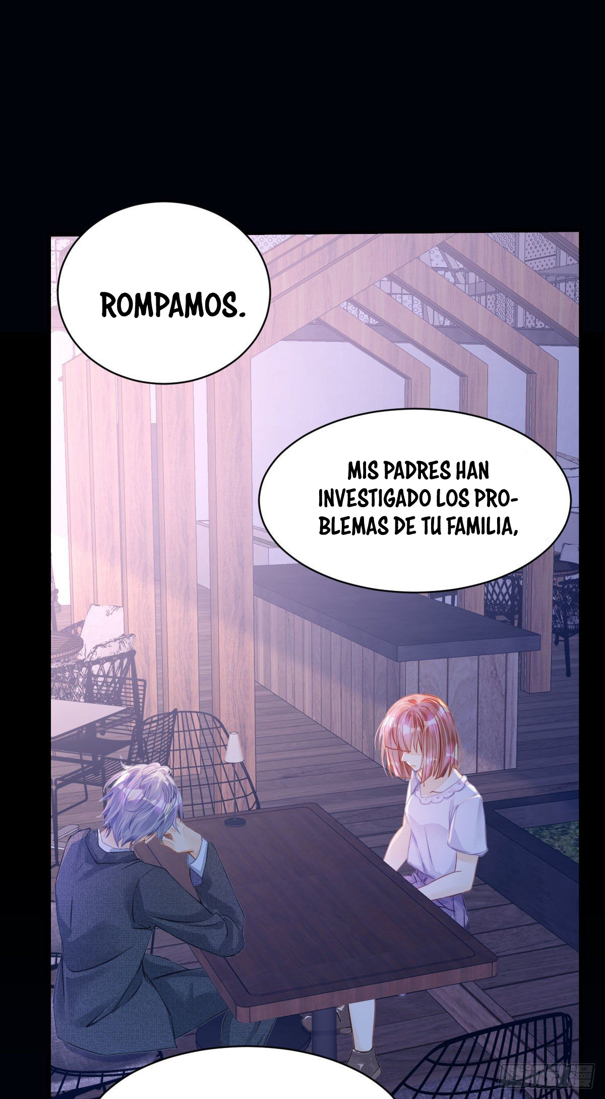 ¡No quiero ser la luz de la luna blanca del villano! Capitulo 4 página 13