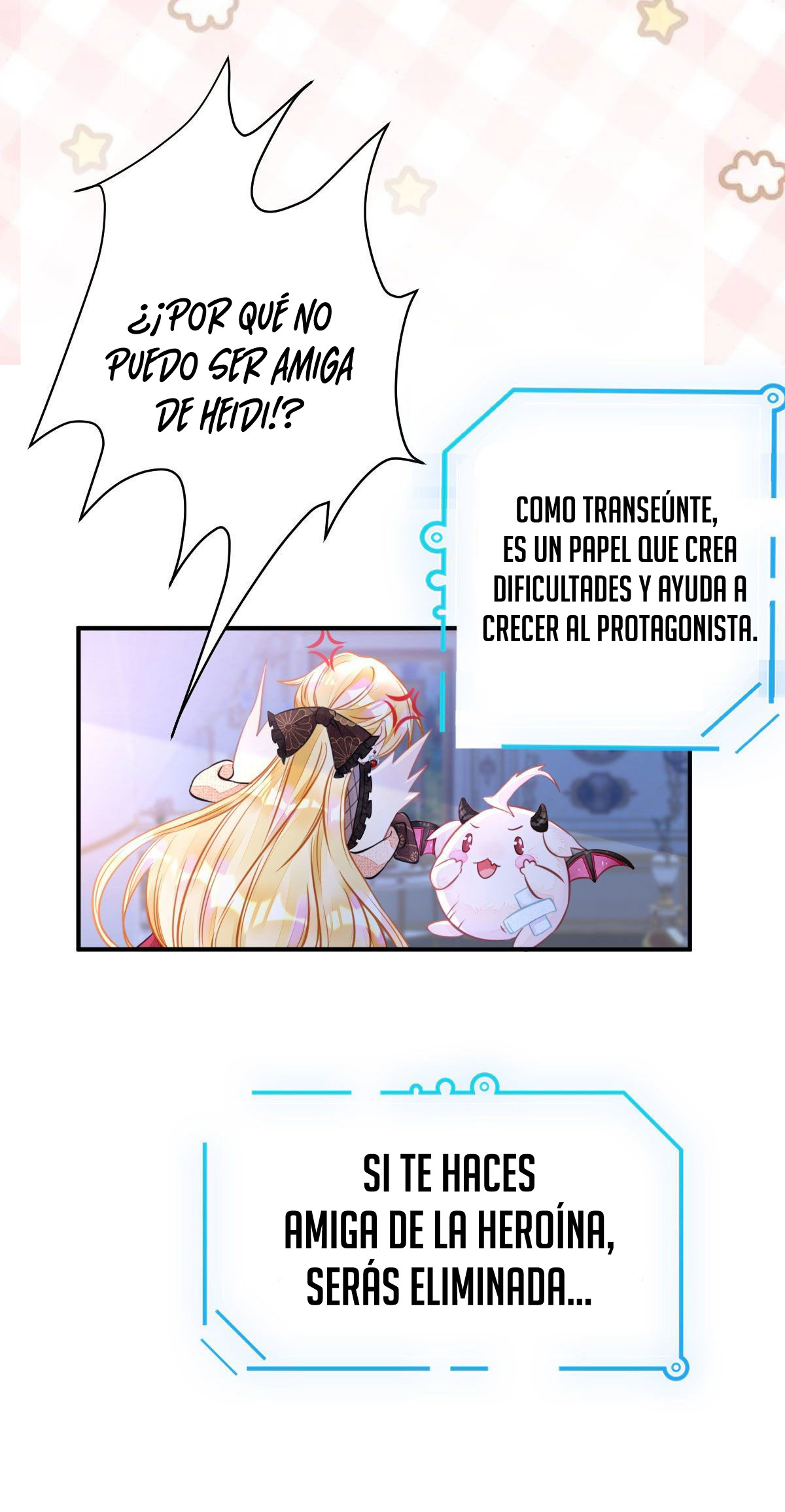 ¡No quiero ser la luz de la luna blanca del villano! Capitulo 4 página 55