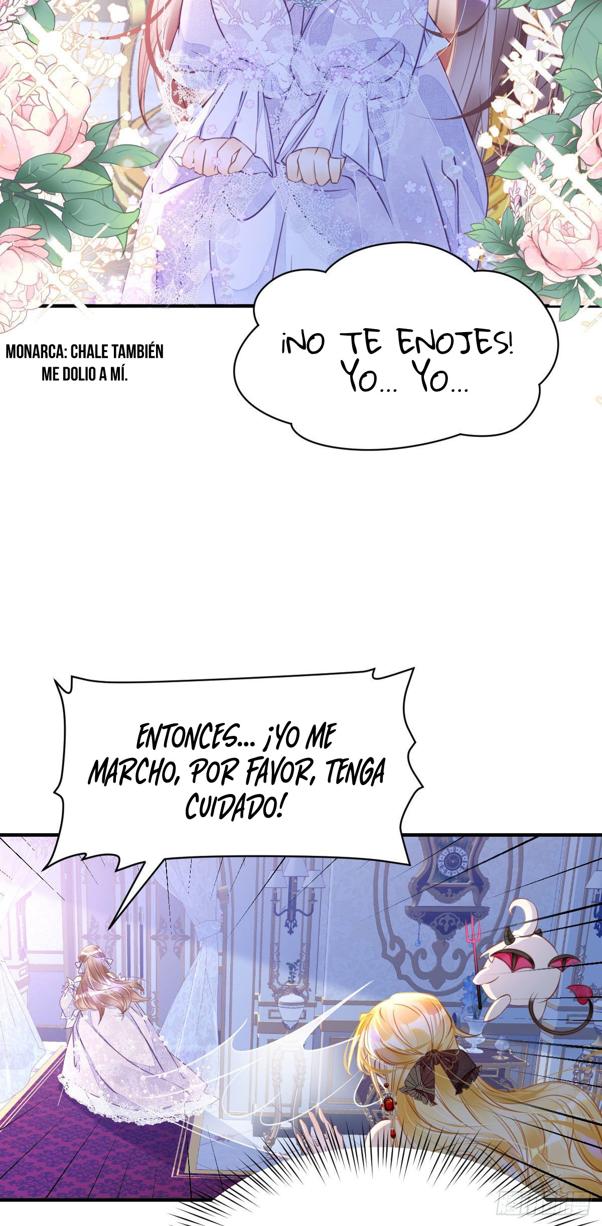 ¡No quiero ser la luz de la luna blanca del villano! Capitulo 4 página 59