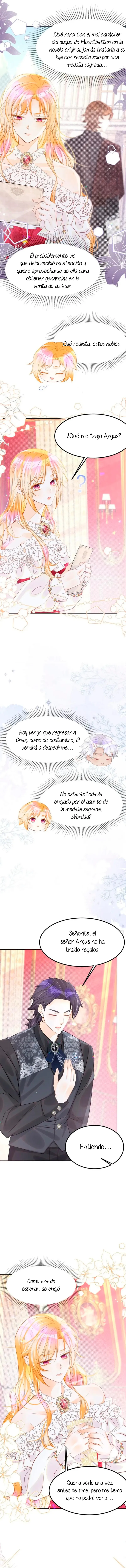 ¡No quiero ser la luz de la luna blanca del villano! Capitulo 42 página 3