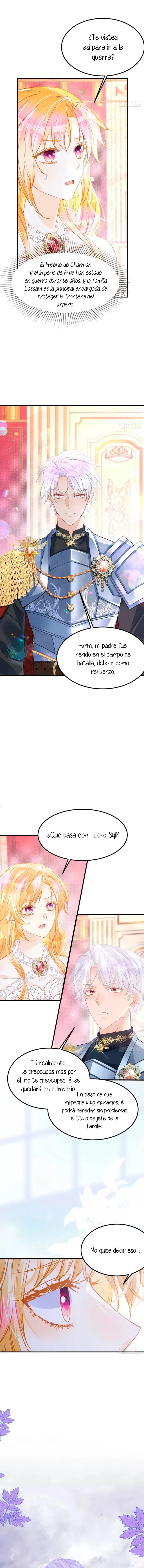 ¡No quiero ser la luz de la luna blanca del villano! Capitulo 42 página 7