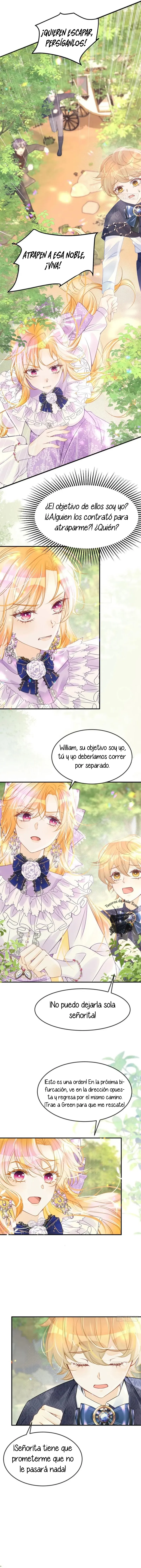 ¡No quiero ser la luz de la luna blanca del villano! Capitulo 43 página 7