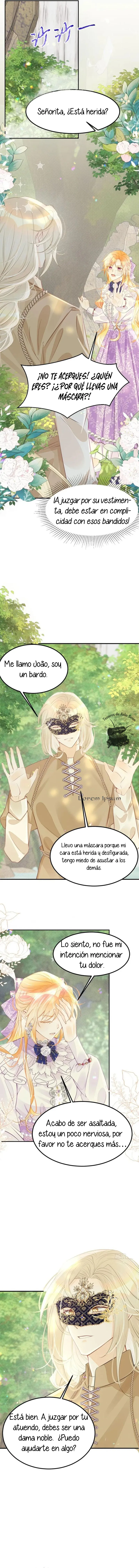 ¡No quiero ser la luz de la luna blanca del villano! Capitulo 44 página 5