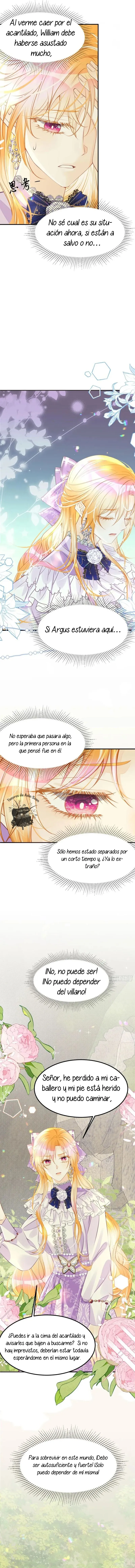 ¡No quiero ser la luz de la luna blanca del villano! Capitulo 44 página 6
