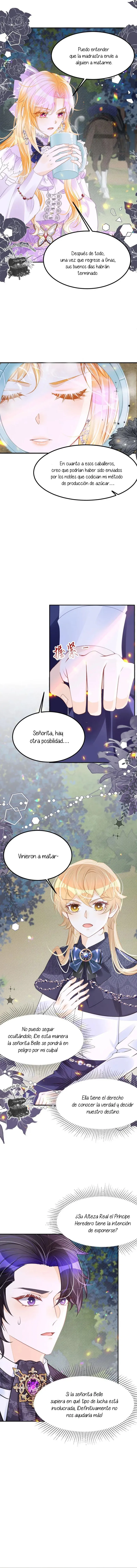 ¡No quiero ser la luz de la luna blanca del villano! Capitulo 46 página 3
