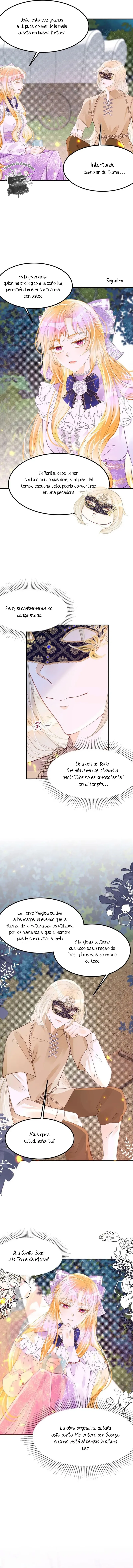 ¡No quiero ser la luz de la luna blanca del villano! Capitulo 46 página 7