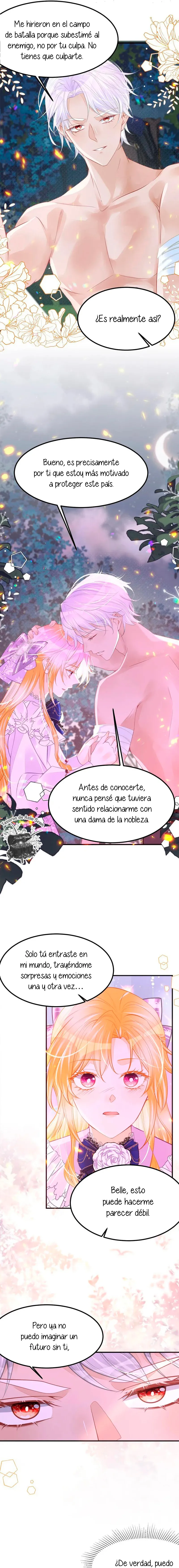 ¡No quiero ser la luz de la luna blanca del villano! Capitulo 47 página 4