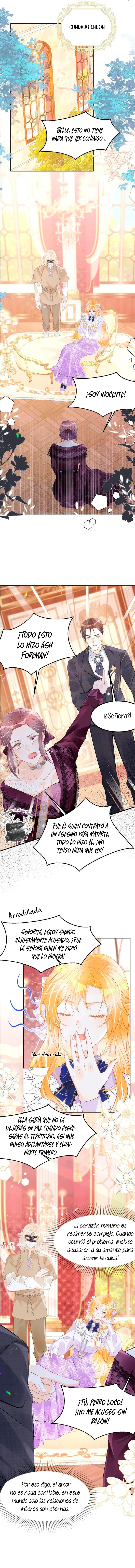 ¡No quiero ser la luz de la luna blanca del villano! Capitulo 48 página 6