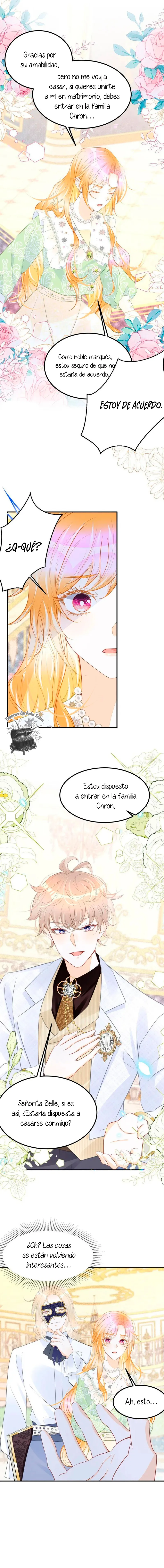 ¡No quiero ser la luz de la luna blanca del villano! Capitulo 49 página 8
