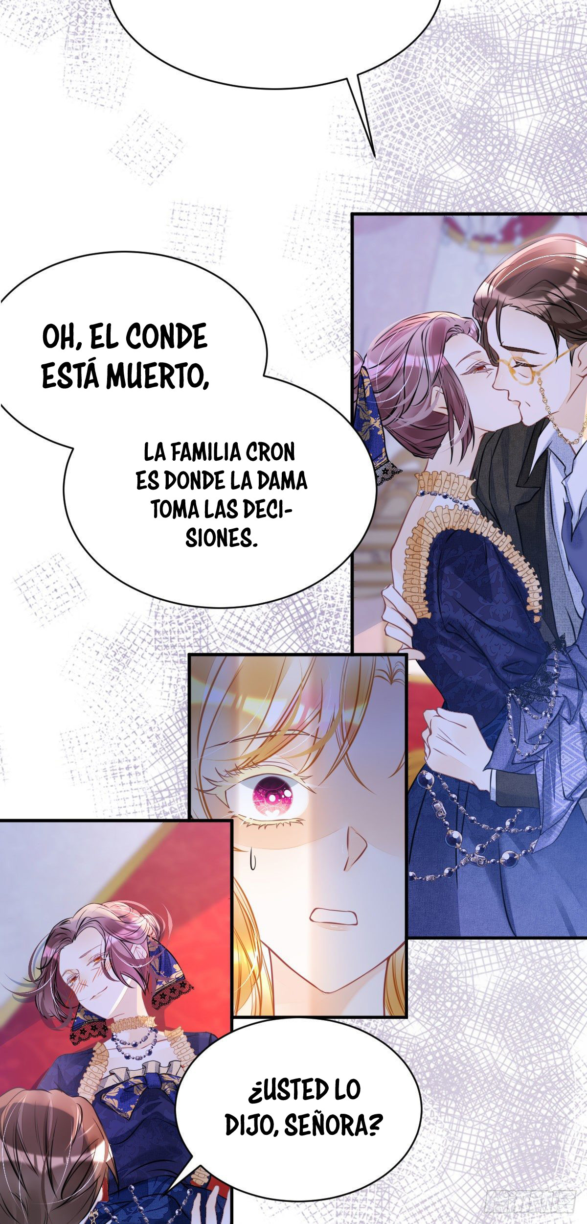 ¡No quiero ser la luz de la luna blanca del villano! Capitulo 5 página 55