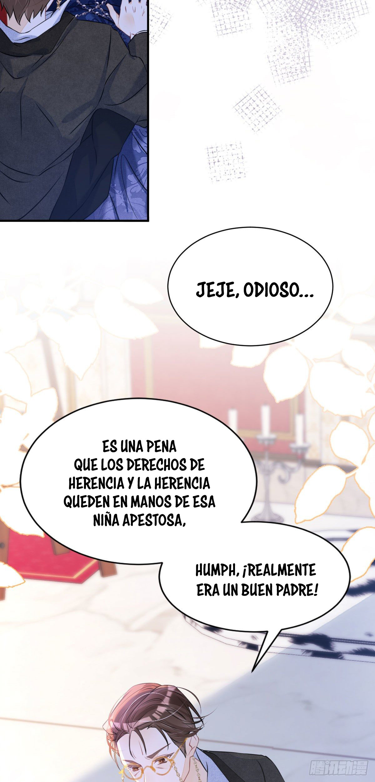 ¡No quiero ser la luz de la luna blanca del villano! Capitulo 5 página 56