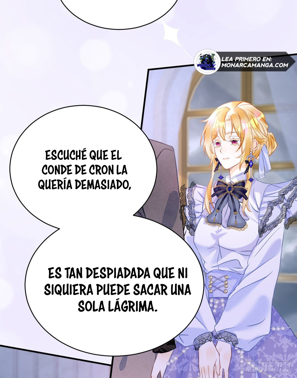 ¡No quiero ser la luz de la luna blanca del villano! Capitulo 5 página 9