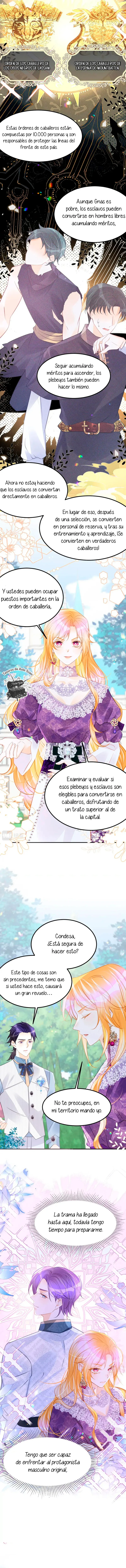 ¡No quiero ser la luz de la luna blanca del villano! Capitulo 51 página 8