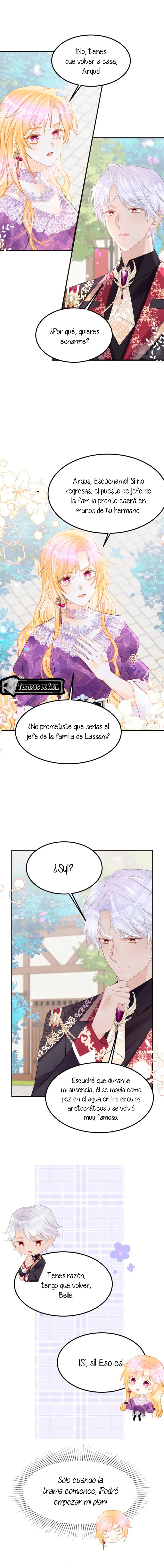 ¡No quiero ser la luz de la luna blanca del villano! Capitulo 52 página 4