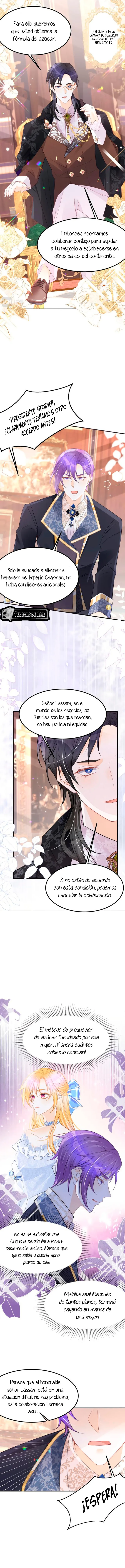 ¡No quiero ser la luz de la luna blanca del villano! Capitulo 52 página 7